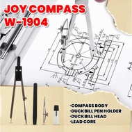 COMPASS SET JOY J-1904 Geometry Precision Compass for Drafting