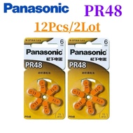 12Pcs Panasonic Mini Hearing Aids Battery A13 13A 13 P13 PR48 High Performance Batteries for Hearing