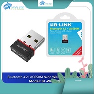 LB-Link BL-WN650BT Bluetooth 4.2 Wireless USB Adapter + AC650M