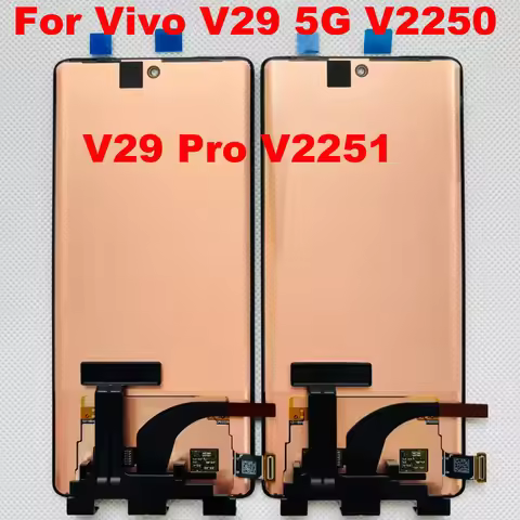 6.78"Original AMOLED 100% Test For Vivo V29 5G V2250 V29 Pro V2251 LCD Display Screen Touch Digitize