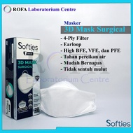 Ready Stock Masker Bedah Softies Masker 3D 3D Mask Surgical Masker