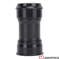 LEMONTREE Press Fit Bottom Bracket, Aluminum Alloy Press Fit Bike Bottom Bracket, Durable Black 24mm