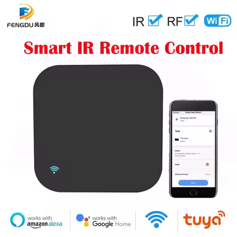 Tuya Smart RF433 RF315Β IR Smart Remote Control IR Remote Control WiFi Smart Home for Air Conditioner