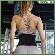 ETERNITY Sweat waist protection belt sports body sculpting belt fitness abdomen elastic abdomen belt