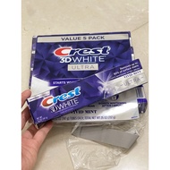 Crest purple American toothpaste