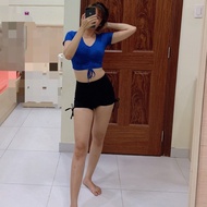 Women's gym crop top