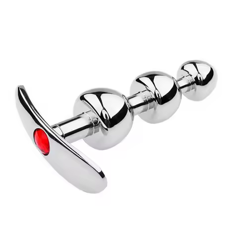 Mushroom Head Removal Anal Plug Metal Butt Plug Big Anal Balls Expansion Dilatador Anal Toys Prostat