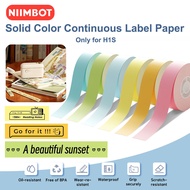 Niimbot H1S Mini Label Printer White/Color/Transparent Label UV Waterproof Scratch-Resistant Continu