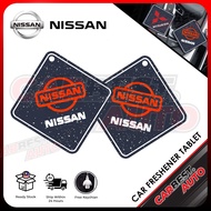 NISSAN Car Perfume Air Freshener Pewangi Tablet Accessories kereta ALMERA GRAND LIVINA SENTRA X TRAI