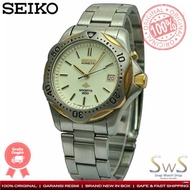 Jam Tangan Seiko Kinetic Sport White Dial SKH166 SKH166P1 Original