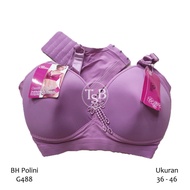 Polini G488 BRA Hook 4 Large Cup BRA BHWanita PoliniWanita 36 38 40 42 44 46