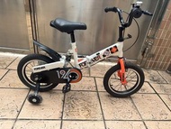 二手單車 14寸 黑色  forever可摺小童單車 (元朗Yuen long)