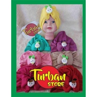 Baby Turban/Baby Girl Turban/Baby Doll Turban/Cute Baby Turban
