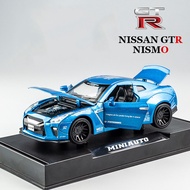 《922》Nissan Nissan GTR Sports Car Simulation Alloy Car Model Decoration Boy Childrens Toy Car Car Ca