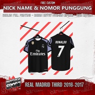 REAL MADRID HOME 2016-2017 SHORT Football Jersey Free custom name and no pleats Full printing