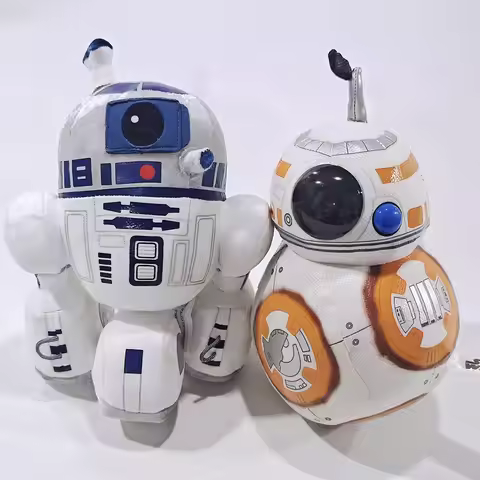 8.66" Disney Movies R2-D2 Plush Toys Dolls BB-8 Stuffed Plush Toys Collection Dolls Gifts Home Decor