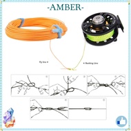 AMBER Fly Fishing Line, Multiple Colors 3wt 4wt 5wt 6wt 7wt 8wt Floating Fly Fishing Line, Durable N