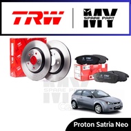 TRW  Satria Neo Front Disc Rotor  & Disc Pad Set