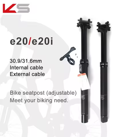 KS E20i Internal Routing Kindshock E20 External Cable Remote Bicycle Dropper Mountain Bike Wire Cont