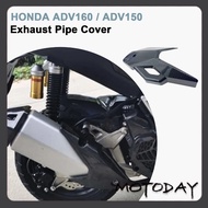 For HONDA  ADV160 Exhaust Pipe Cover Decorator ADV160 Accessories ADV150 Accessories Motorcycle Acce