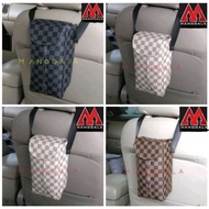 LV Car Hanging Headrest Tissue Box Holder