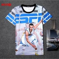 🔥柯瑞Stephen Curry庫里短袖棉T恤上衣🔥NBA勇士隊Adidas愛迪達運動籃球衣服T-shirt男300