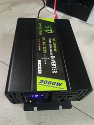 Bộ chuyển đổi điện Sin Chuẩn 2000W-Bộ Đổi Nguồn 12V/24V sang 220V Sin Chuẩn 2000w-ST-2000W-SOYER TEC