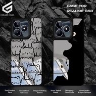 HP MIRROR CASE REALME C53 REALME C51S REALME C51 REALME NOTE 50 SOFTCASE GLASS FULL COVER CASING MIR