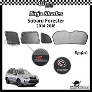 Subaru Forester 2013 - 2019 Ninja Shades OEM Magnetic Sunshade Subaru Forester Accessories 2014 2015 2016 2017 2018