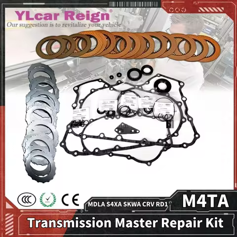 M4TA MDLA S4XA SKWA CRV RD1 Automatic Transmission Clutch Master Overhaul Repair Kit Friction Disc F