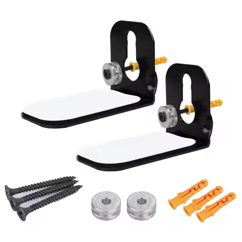 5asd 1set Soundbar Hanger SoundBar Wall Mounting Bracket Shelf Under Mounting
