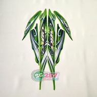 STIKER STRIPING LIS BODY MIO SMILE 2010 2011 STANDAR