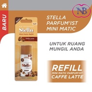 Stella Matic Refill 40Ml Mini Matic Coffe Latte / Stella Pengharum Ruangan Parfume Rumah Pewangi