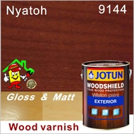 WOODSHIELD 1L - 9144 Nyatoh • Jotun • Transparent Gloss Finish • Wood Varnish