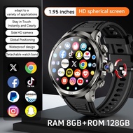 Original H19 Smart Watch Android 10.0 Smartwatch With 190° Rotary Camera GPS WIFI 1.95inch Larger Am