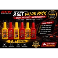 GCW ENGINE TREATMENT+OCTANE BOOSTER (3SET)