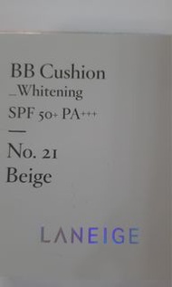Laneige BB Cushion 5g Whitening SPF 50+ PA+++