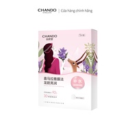 Hộp Mặt Nạ Thảo Dược Giúp Làm Mịn Lỗ Chân Lông Comfrey CHANDO Himalaya 5 miếng x 26ml Chứa Hyaluroni