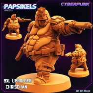 8XL Upholder Chrischan-Law Upholders-Humanoid Human Dwarf/32mm scale 3D printed miniature PSK