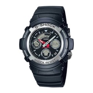 CASIO G-SHOCK DIGITAL QUARTZ BLACK RESIN AW-590-1ADR MEN'S WATCH