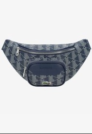 Lacoste The Blend 腰包 胸包 側背包 藍色 經典鱷魚Logo款