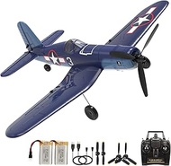 fisca P51D RC Plane, 4CH RC Plane with High Speed Motor, Remote Controlled Plane with Xpilot Stabili