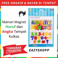 Educational Toys Magnetic Letters Numbers Stick Refrigerator Magnetic Children Educational Learning 