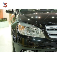 FOR Benz C series W204 2007 2008-2010 C180 C200 headlamp cover cap/replacement head lamp light lens