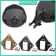 NERV Helmet NVG Mount Base Adapter Shroud with 3-Hole Helmet NVG Mounting Accessories for Fast Helme
