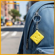 xo94bsby Portable Cheese Shape Fidget Keycap Keychain Mini Stress Relief Cli Button Toy for Travel H