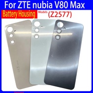 Best Grade AAA For ZTE nubia V80 Max Back Cover Battery Housing Lid For nubia V80 Max Rear Case