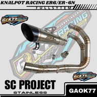 Exhaust ER6 ER-6N ER6N SC/Sc/Project/S1/Fullset