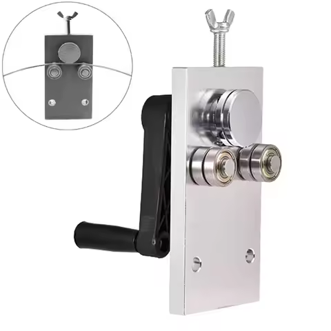 Guitar Fret Wire Bending Tool Zinc Alloy Guitar Fret Bender with Handle Luthier Tool for Bending Str