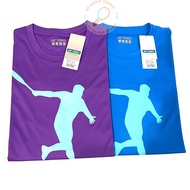 เสื้อยืด cotton tennis T-shirt Yonex สีน้ำเงิน สีม่วง ของแท้ พร้อมส่ง